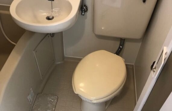 名古屋　　賃貸マンショントイレ新設